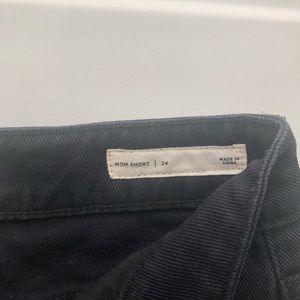 PacSun Shorts - PacSun Black Cuffed Denim Mom Short PacSun Shorts - PacSun Black Cuffed Denim Mom Short